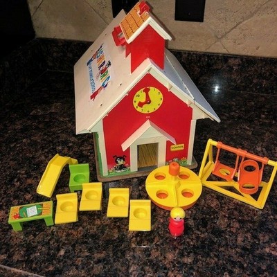 fisher price school house vintage
